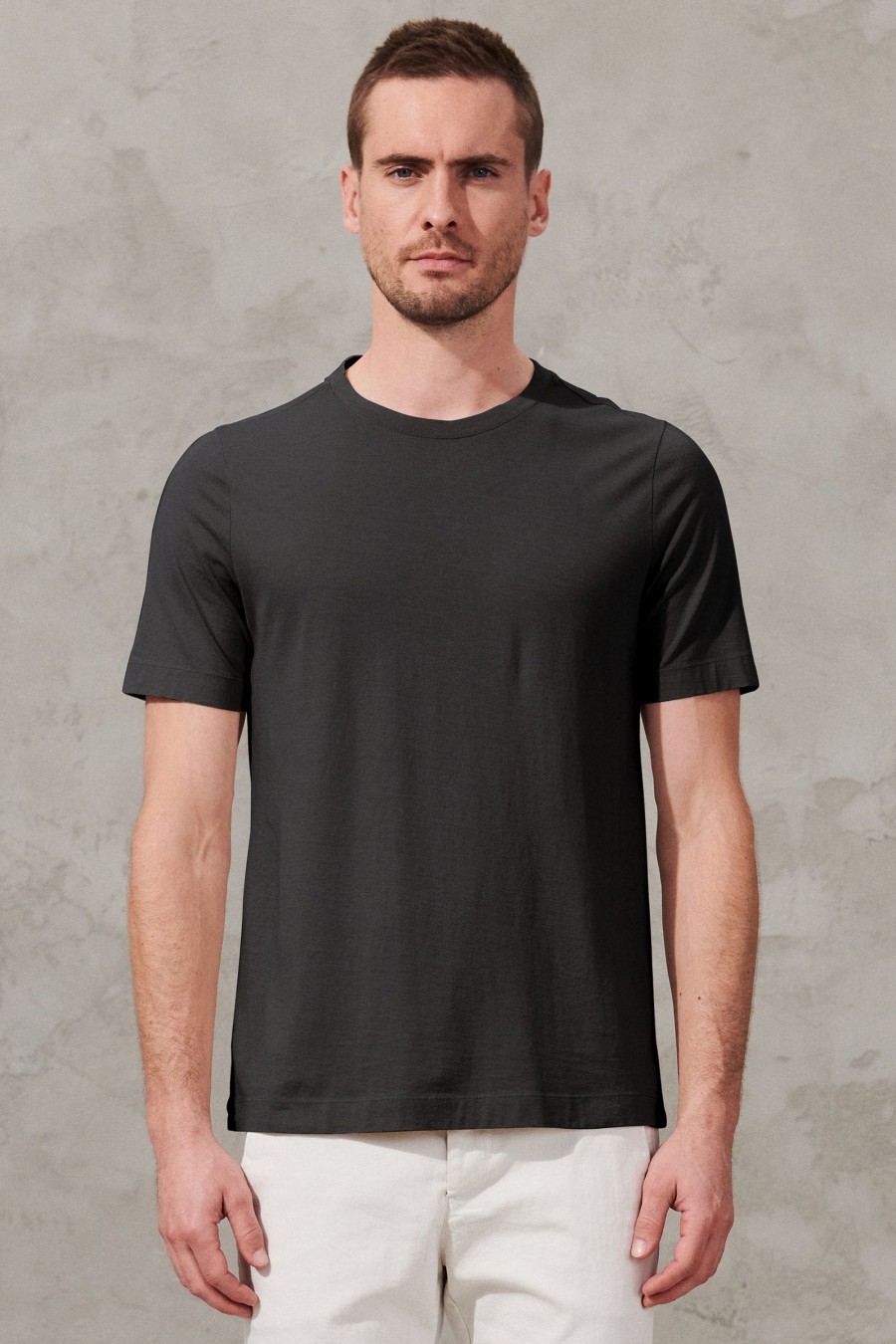 Uomo - Primavera Estate Transit | T-Shirt Girocollo Regular-Fit In Jersey Di Cotone