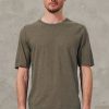 Uomo - Primavera Estate Transit | T-Shirt Loose-Fit In Jersey Di Cotone Fiammato Con Inserto In Maglia