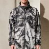 Uomo - Primavera Estate Transit | Parka Oversize Effetto Taidai In Twill Di Nylon E Lino. Cappuccio Reversibile Per Richiudere Il Capo