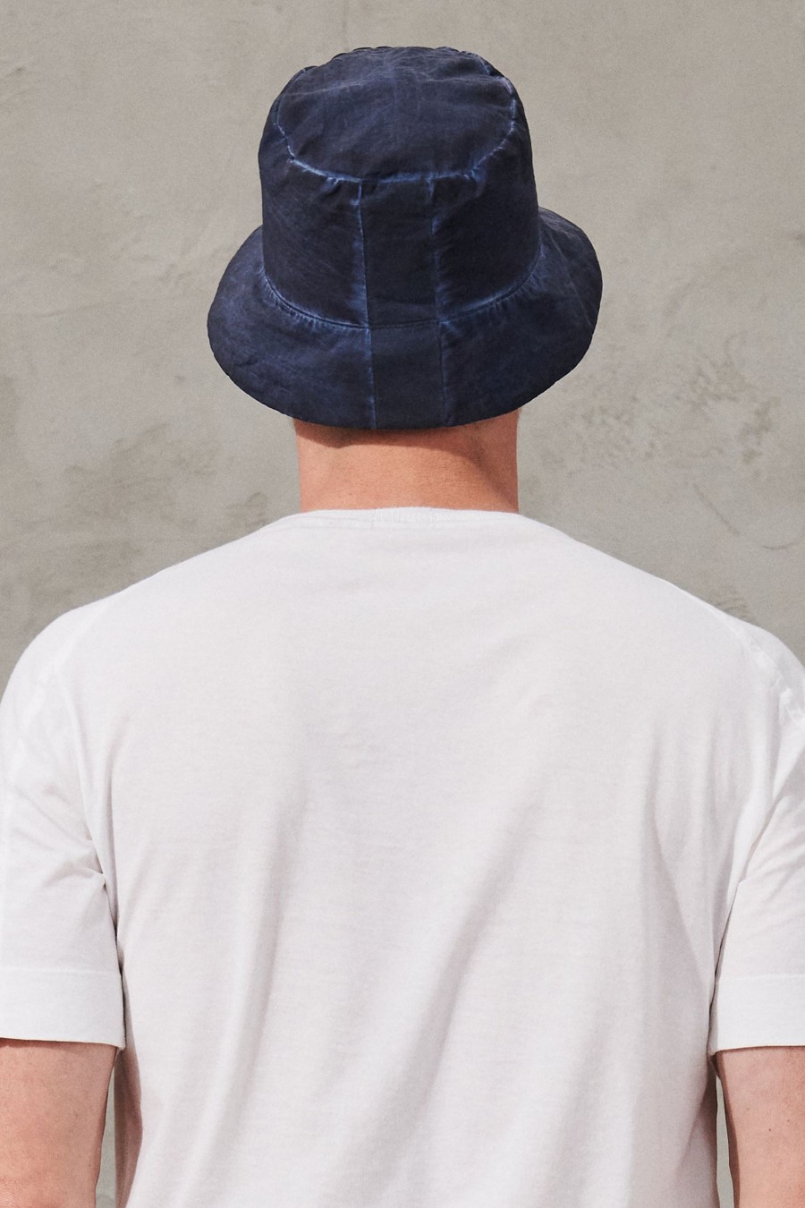 Uomo - Primavera Estate Transit | Cappello Tinto A Freddo In Twill Di Nylon