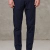 Uomo - Primavera Estate Transit | Pantalone Chino In Tela Di Cotone Con Cintura Elastica