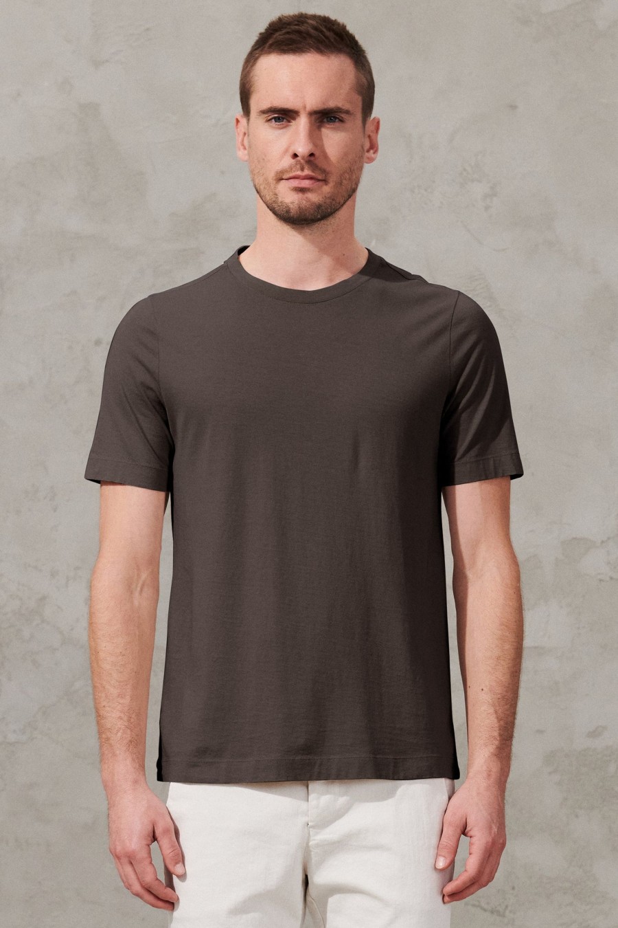 Uomo - Primavera Estate Transit | T-Shirt Girocollo Regular-Fit In Jersey Di Cotone